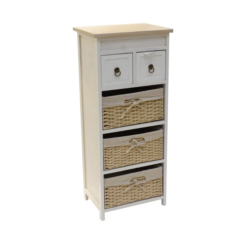 LEVELS Cardiff Slim Rattan Chest, Furniture & Home Living, Furniture