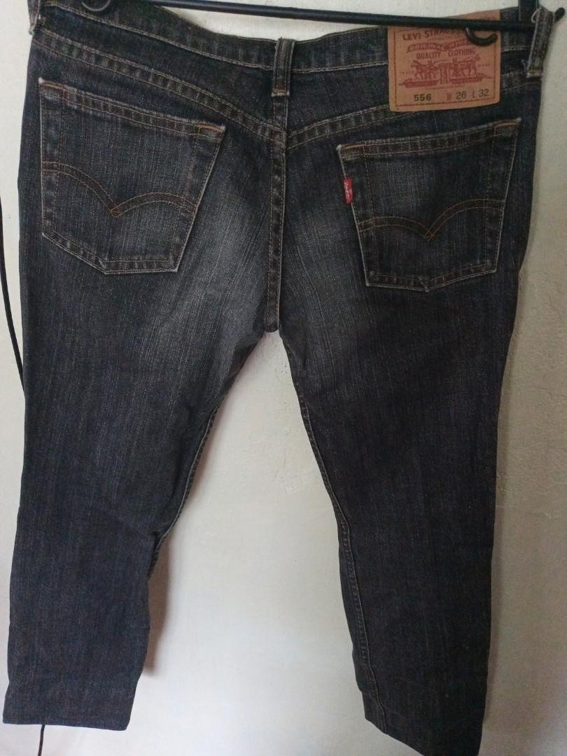 Levis 556 Jeans Straight Cut, Women's Fashion, Bottoms, Jeans on Carousell