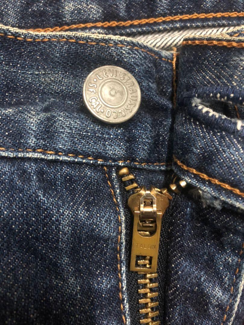 Size 28 Vintage Levi's 502xx Big E Jeans - LVC Selvedge Redline - Talon  Zipper - Made In Japan, waist 28\ Medium in 2023