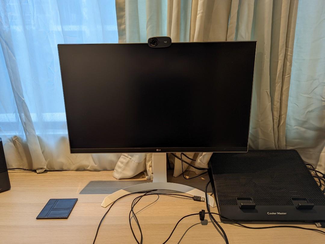 LG 27UD69PW 4k 27" computer monitor, Computers & Tech, Parts