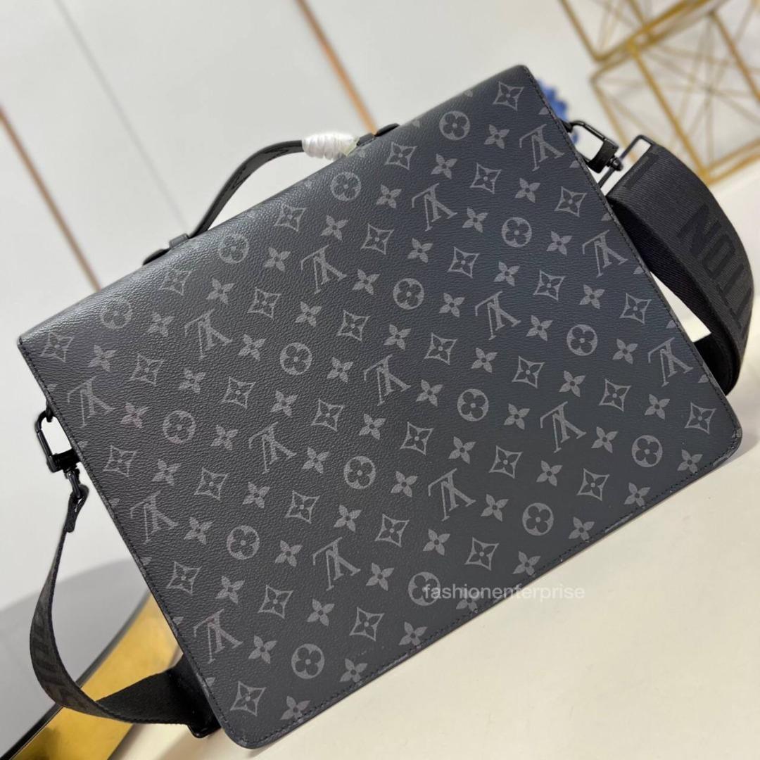 Louis Vuitton LV S Lock Briefcase, Men's Fashion, Bags, Sling Bags on  Carousell