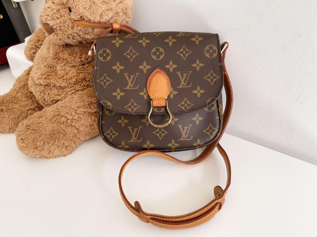 What Goes Around Comes Around Louis Vuitton Saint Cloud Crossbody Bag in  Brown