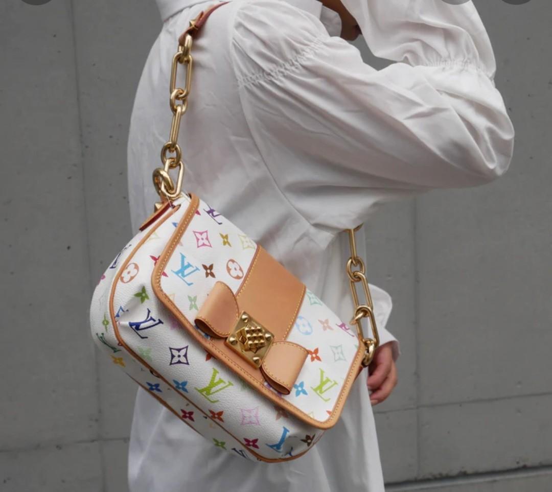 LV Black Multicolor Patti Shoulder Bag, Women's Fashion, Bags & Wallets,  Shoulder Bags on Carousell