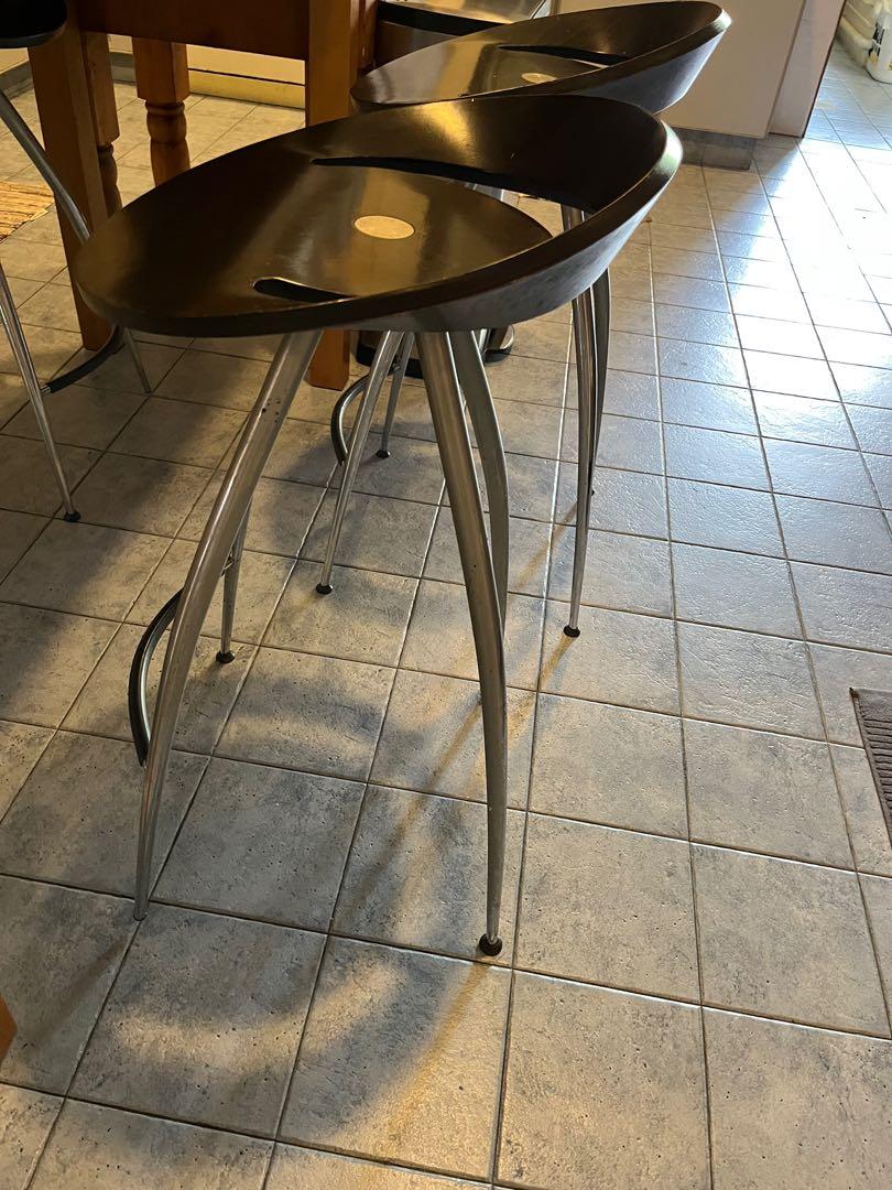 Lyra bar stools, Furniture & Home Living, Furniture, Chairs on Carousell
