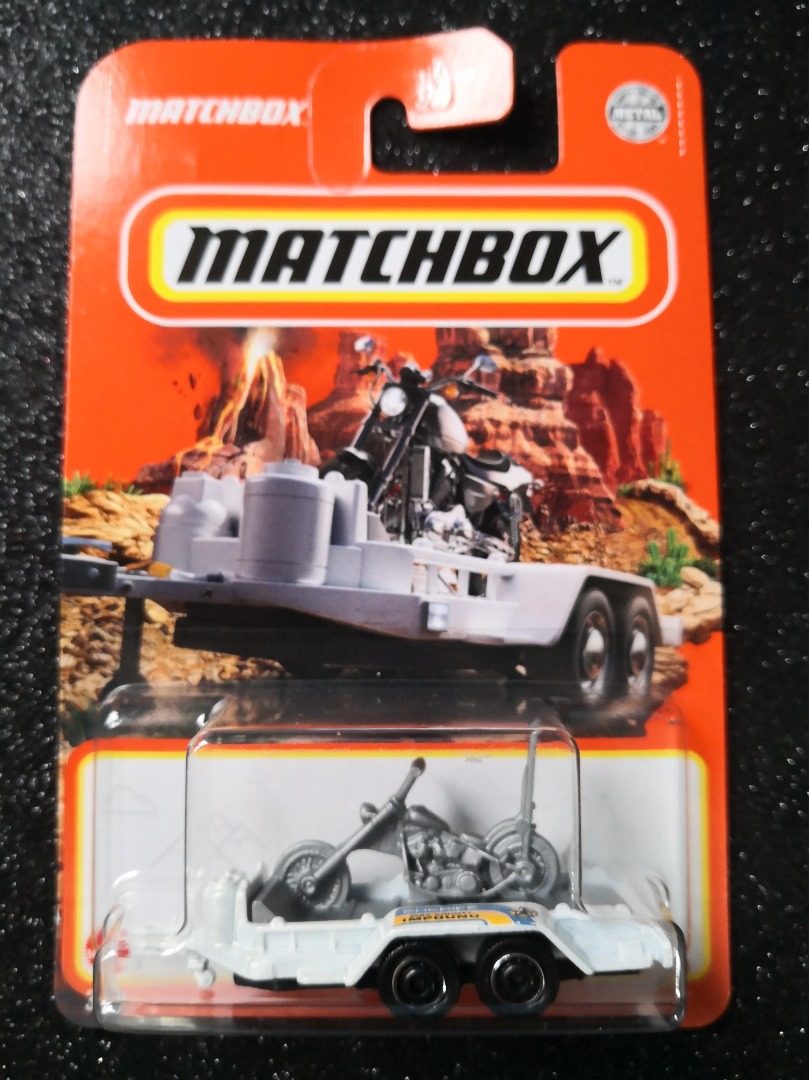 matchbox cycle trailer