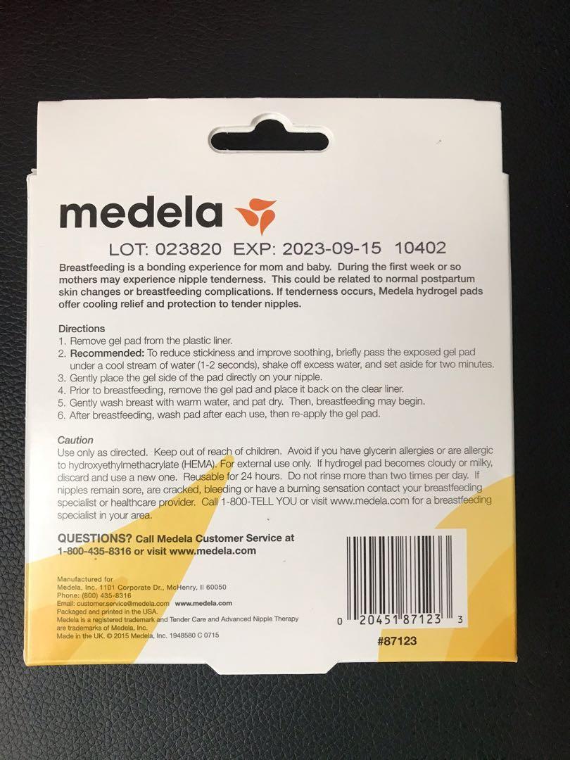 Medela Tender Care Hydrogel Pads Soothing Gel 4 Pk Advanced Nipple Therapy  09/23