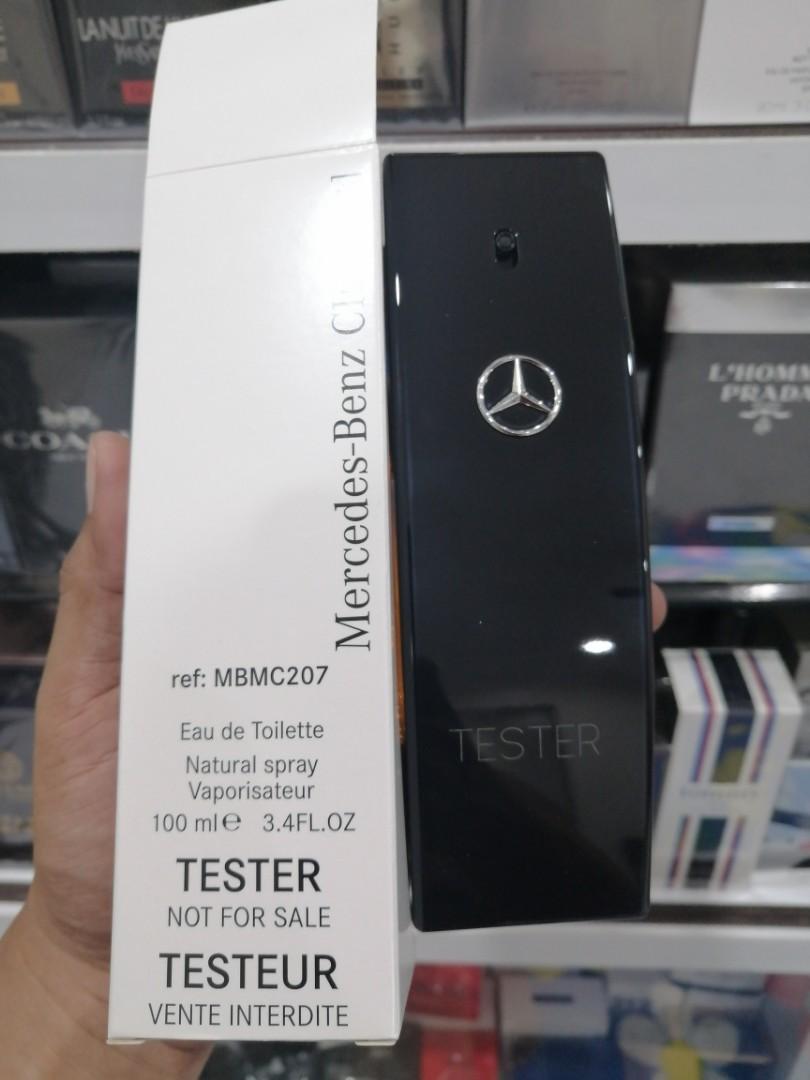 MERCEDES BENZ CLUB BLACK TESTER 100ML EDT, Beauty & Personal Care,  Fragrance & Deodorants on Carousell