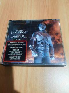 MICHAEL JACKSON HISTORY DOUBLE CD SET