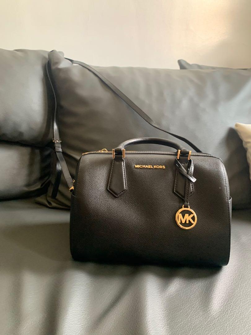 Michael Kors MK duffel satchel bag 