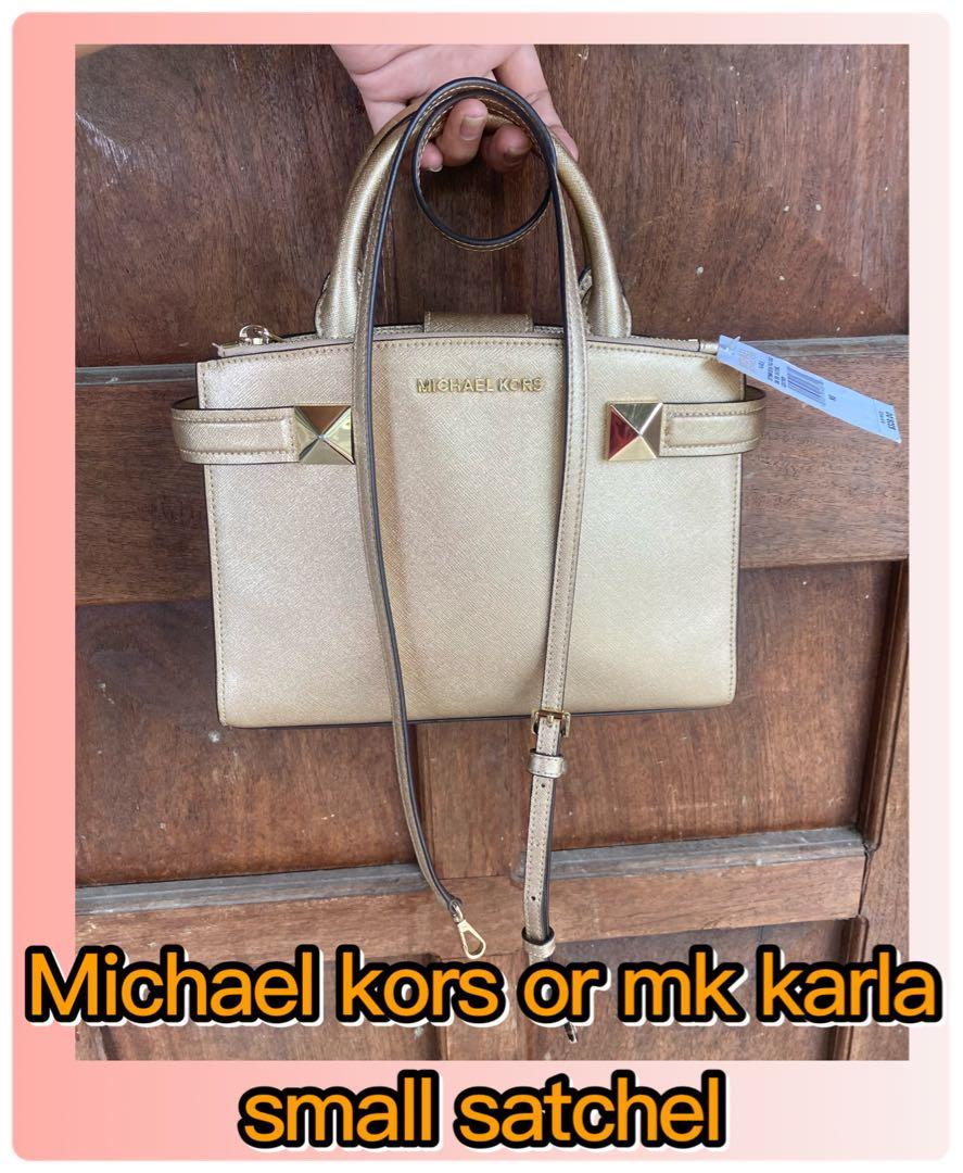 Michael kors 2025 karla satchel small