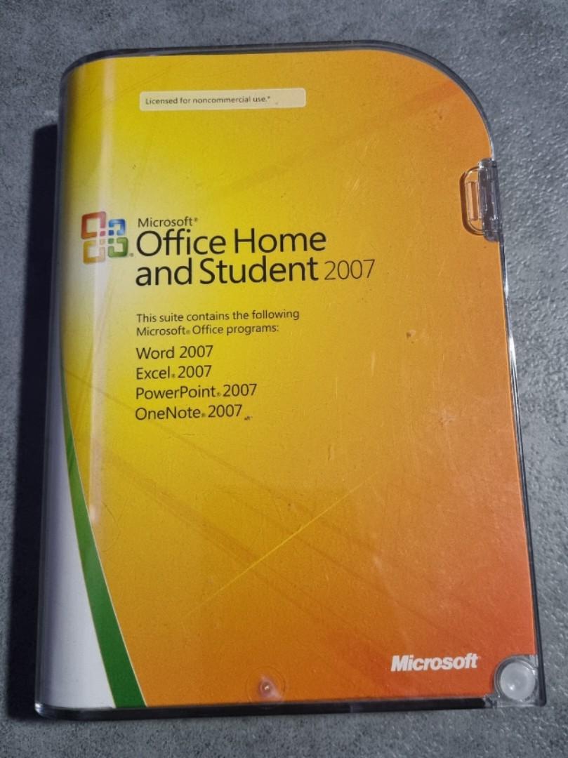 Microsoft Office Home and Student 2007, Hobbies & Toys, Music & Media