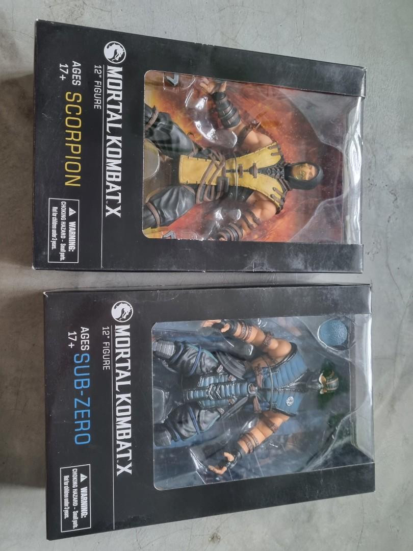 Mortal Kombat X 12" Scorpion x Subzero, Hobbies & Toys, Toys & Games on
