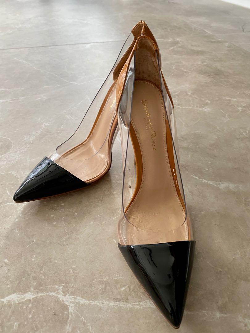 NEW Gianvito Rossi Plexi Heel EU36.5 US6.5