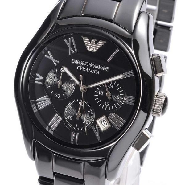 NEW Emporio Armani Valente Ceramica Ceramic Mens Watch AR1400