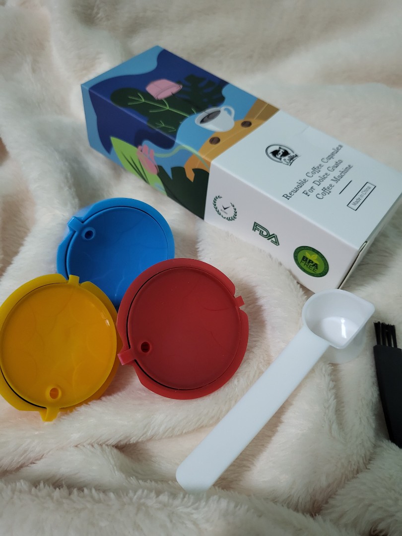 NEW! Nescafe Dolce Gusto Reusable Coffee Capsules ( EcoFriendly
