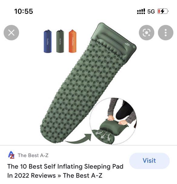 Olarhike sleeping top pad