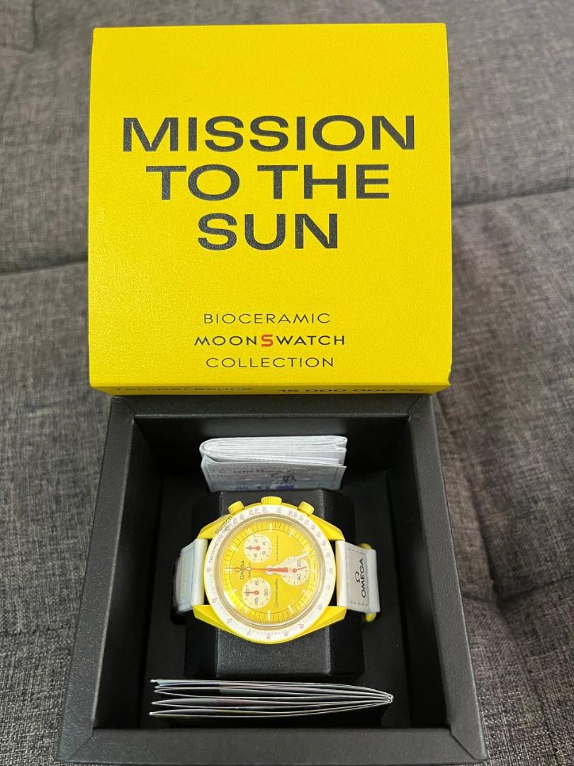 omega swatch オメガスウォッチ mission to sun