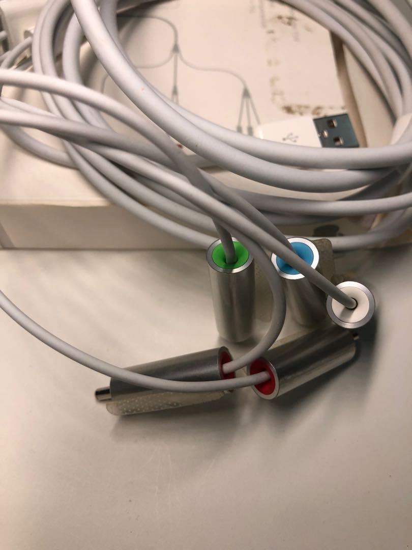 Original Apple Component AV Cable, Computers & Tech, Parts