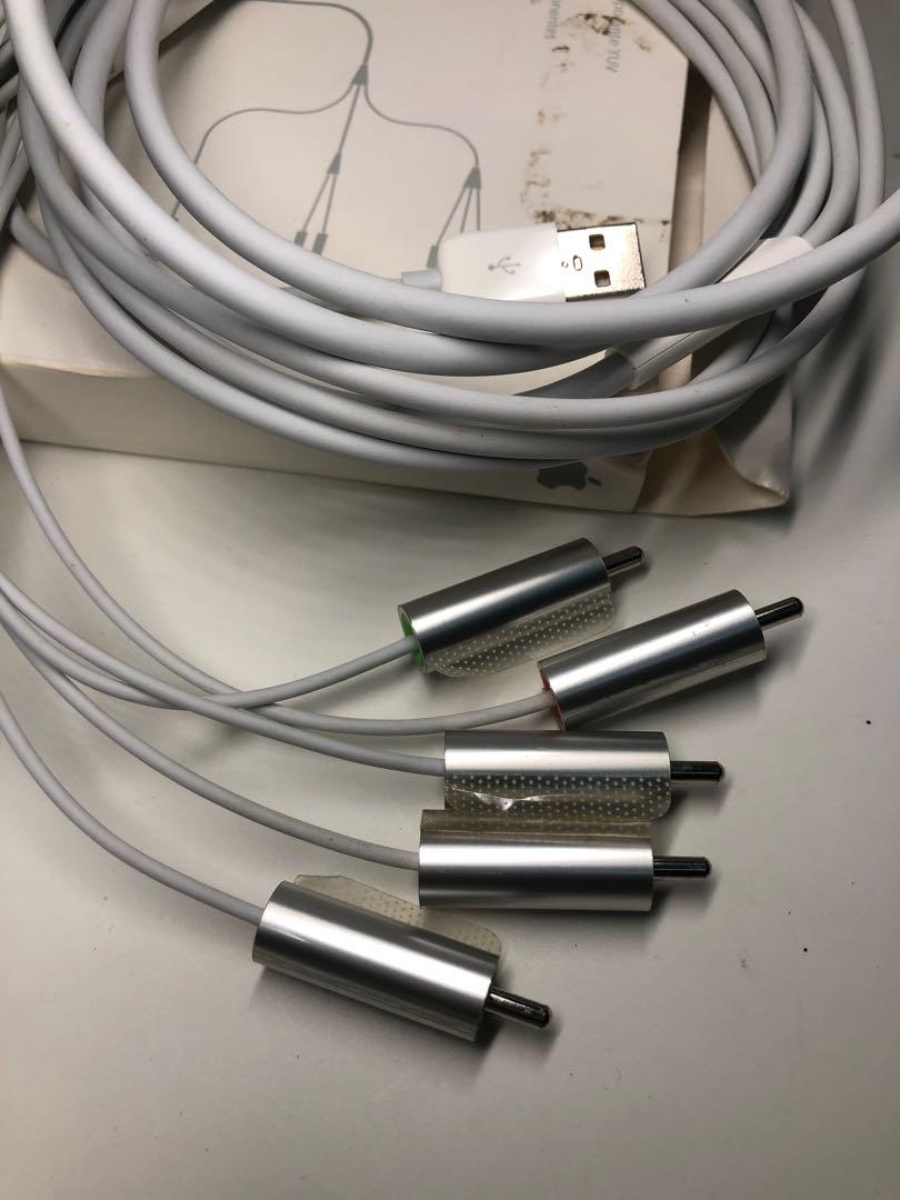 Original Apple Component AV Cable, Computers & Tech, Parts