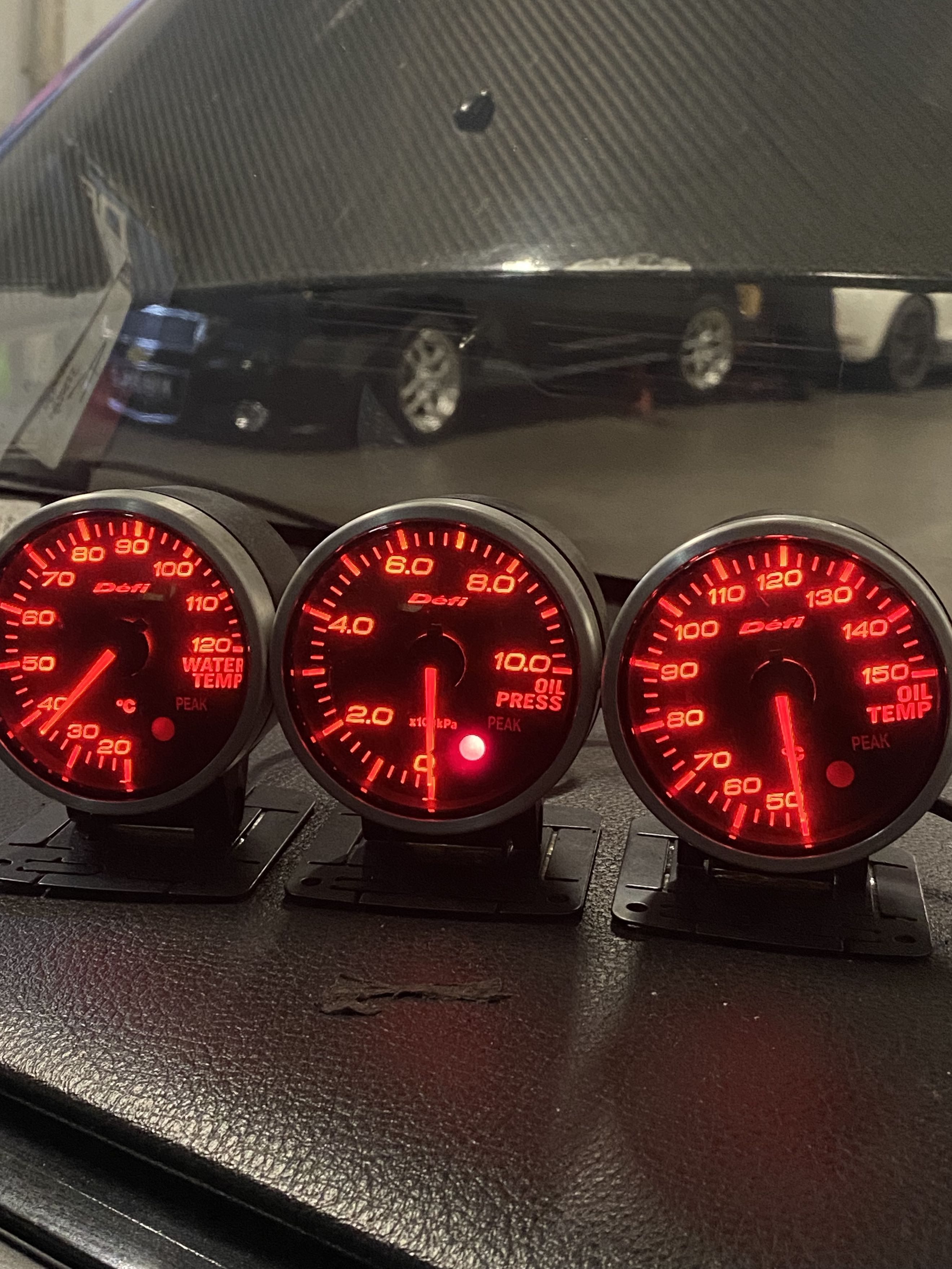 Original Defi Gauges w/ controller and sensors, Car Accessories