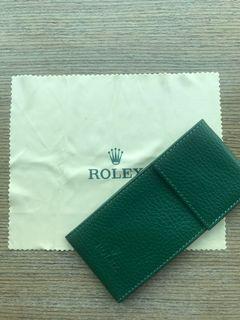 Original Rolex Green Pouch