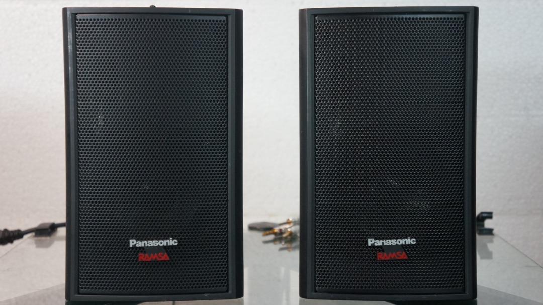 Panasonic Ramsa WS-M10-K 12cm Cone Speakers (pair), Audio