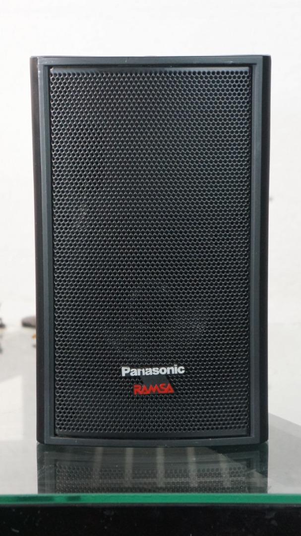 Panasonic Ramsa WS-M10-K 12cm Cone Speakers (pair), Audio