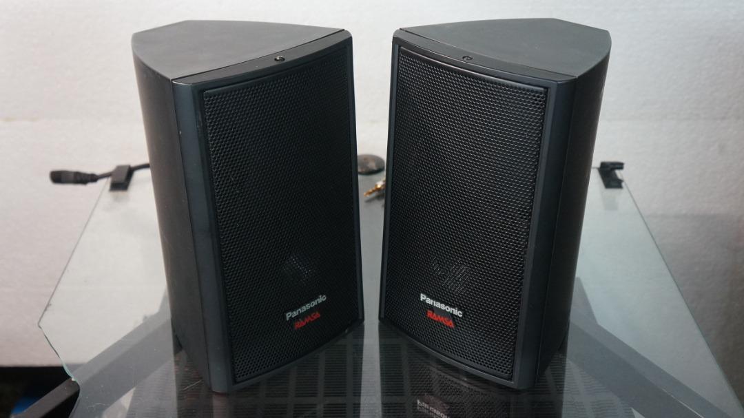Panasonic Ramsa WS-M10-K 12cm Cone Speakers (pair), Audio