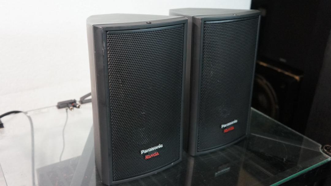 Panasonic RAMSA 縦型スピーカー 黒 WS-M10T-K