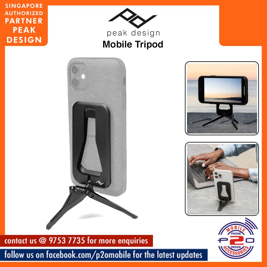 Peak Design Mobile Tripod (SKU MTRAABK), Mobile Phones & Gadgets
