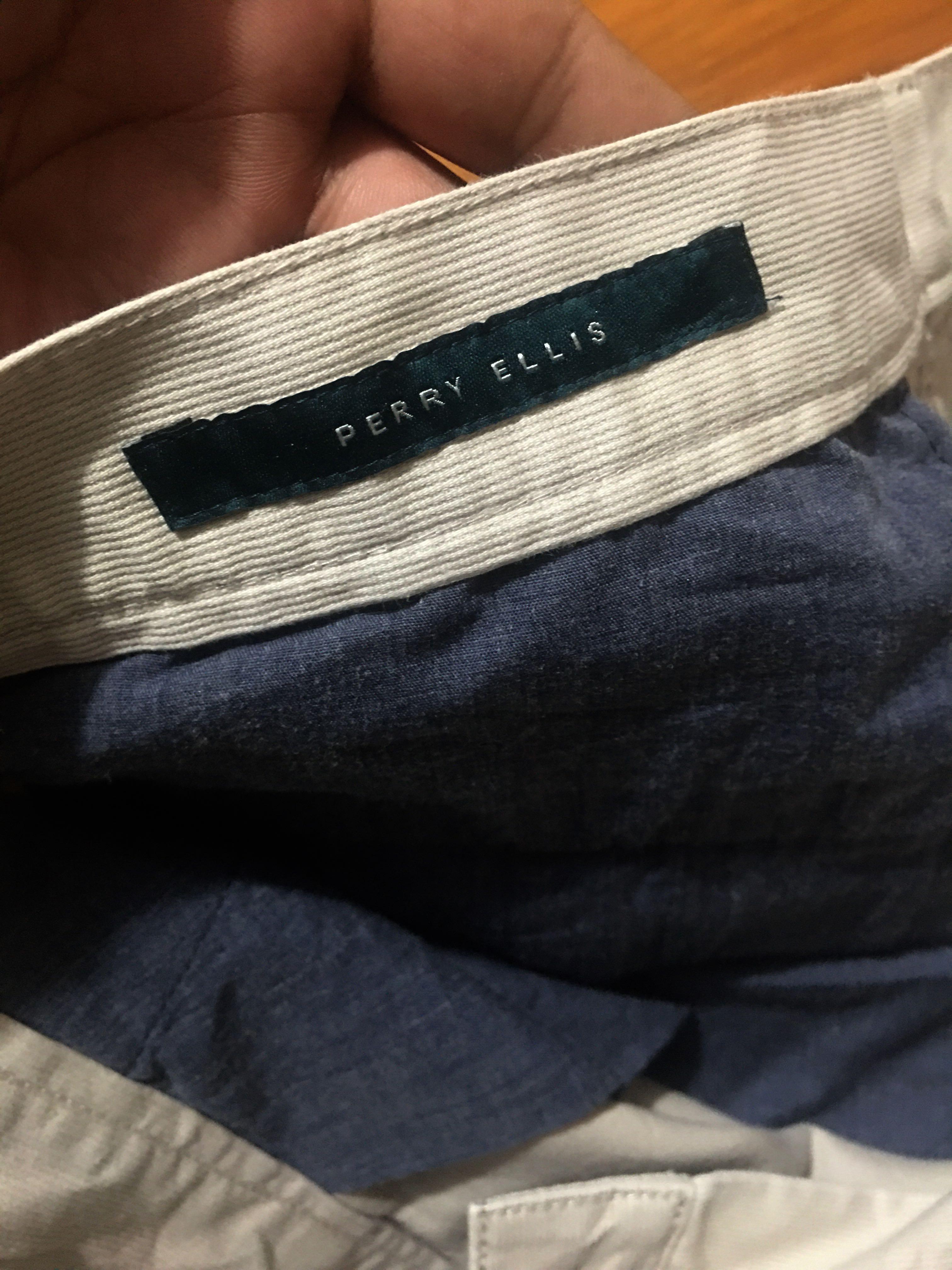 Perry Ellis Chinos Pants, Men's Fashion, Bottoms, Chinos on Carousell