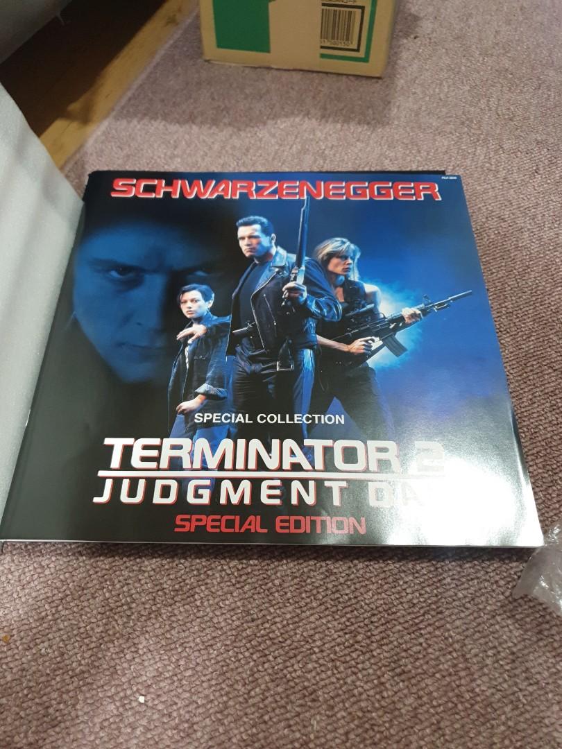 Pioneer Special Edition Terminator 2 T2 collectible Laser disc THX ...