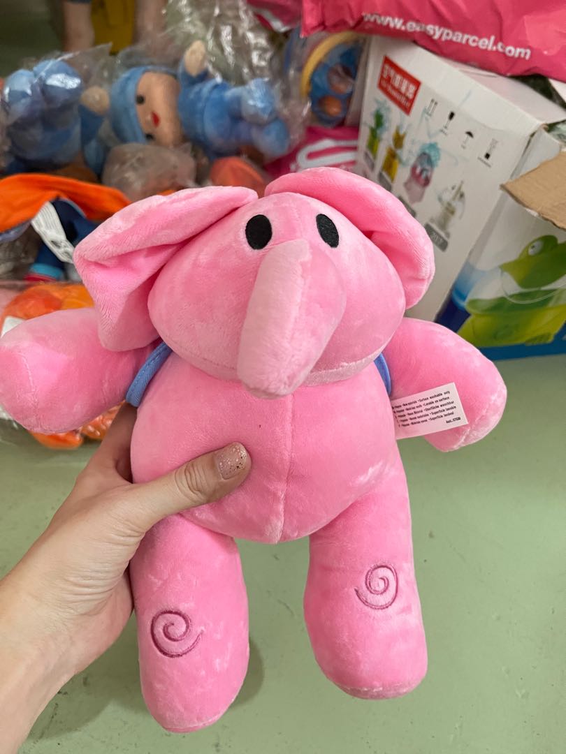 Pocoyo’s Elly Elephant, Hobbies & Toys, Toys & Games on Carousell