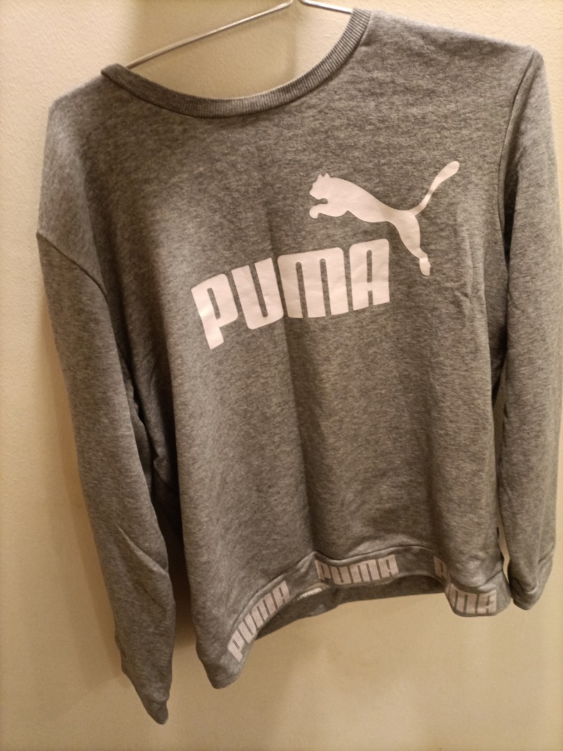 Puma gray outlet sweatshirt