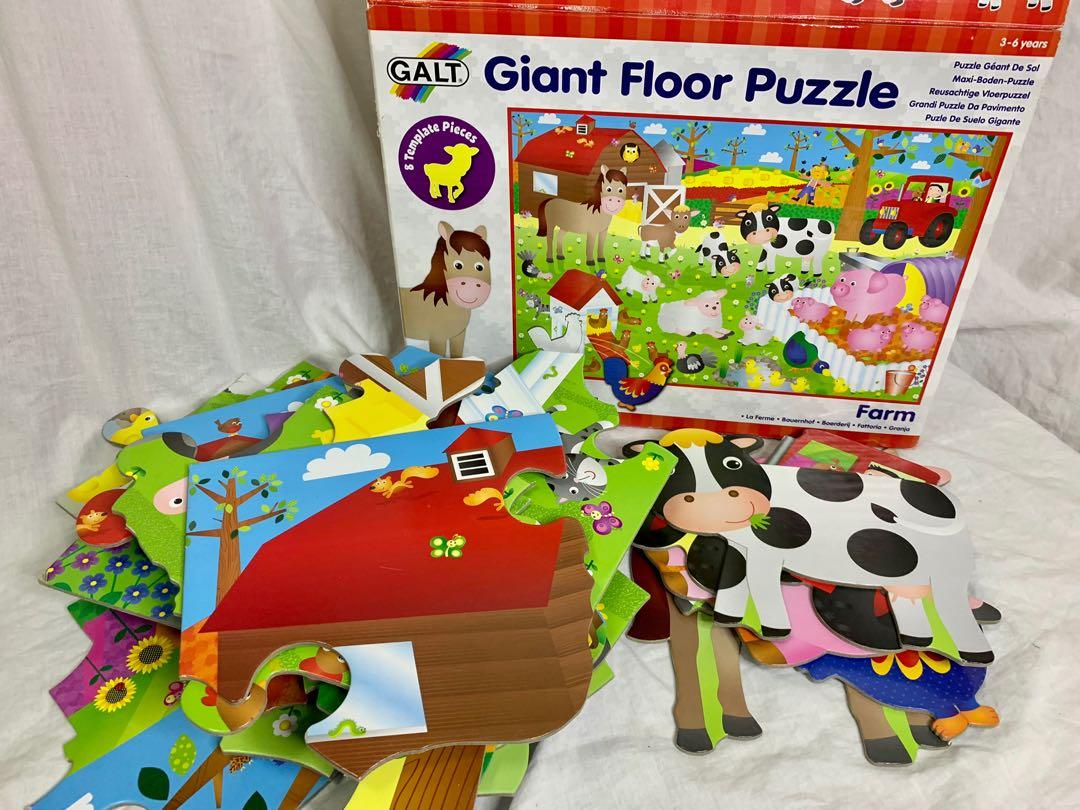 Galt GIANT FLOOR PUZZLE TOWN Children Toys And Activities BN 