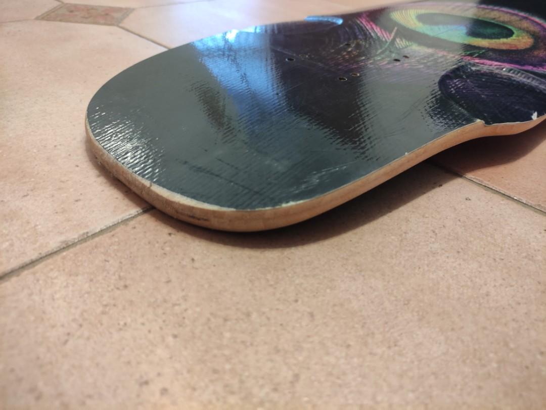 Rayne 47" whip peacock dancing dance longboard deck, Sports Equipment