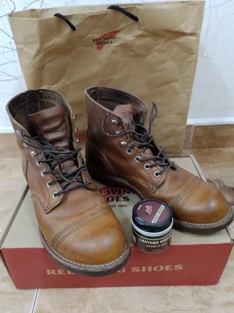 RED WING Iron Ranger 8085 Men s Fashion Footwear Boots on Carousell