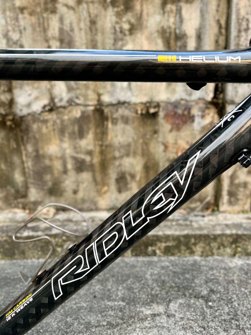 Ridley helium isp carbon road frameset deals