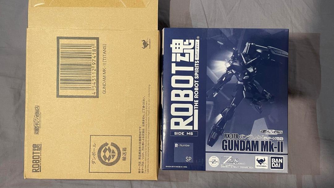 ROBOT魂RX-178 GUNDAM MK-II (TITANS) 全新連運輸盒, 興趣及遊戲, 玩具