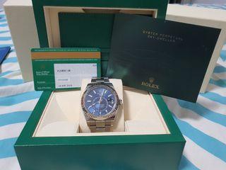 Rolex Skydweller Blue Dial - 2018 set