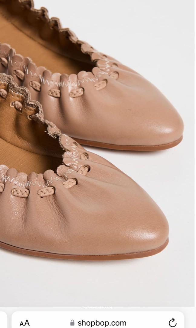 see by chloe jane point ballet flats