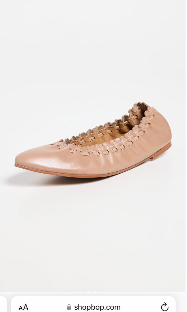 see by chloe jane point ballet flats