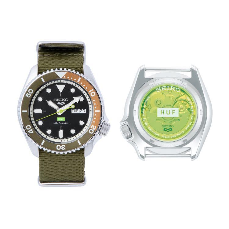 試着のみ SEIKO 5 SPORTS HUF LIMITED EDITION - 時計