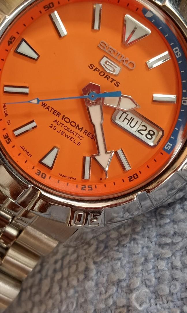 Seiko sports automatic for men, Men's Fashion, Watches & Accessories,  Watches on Carousell