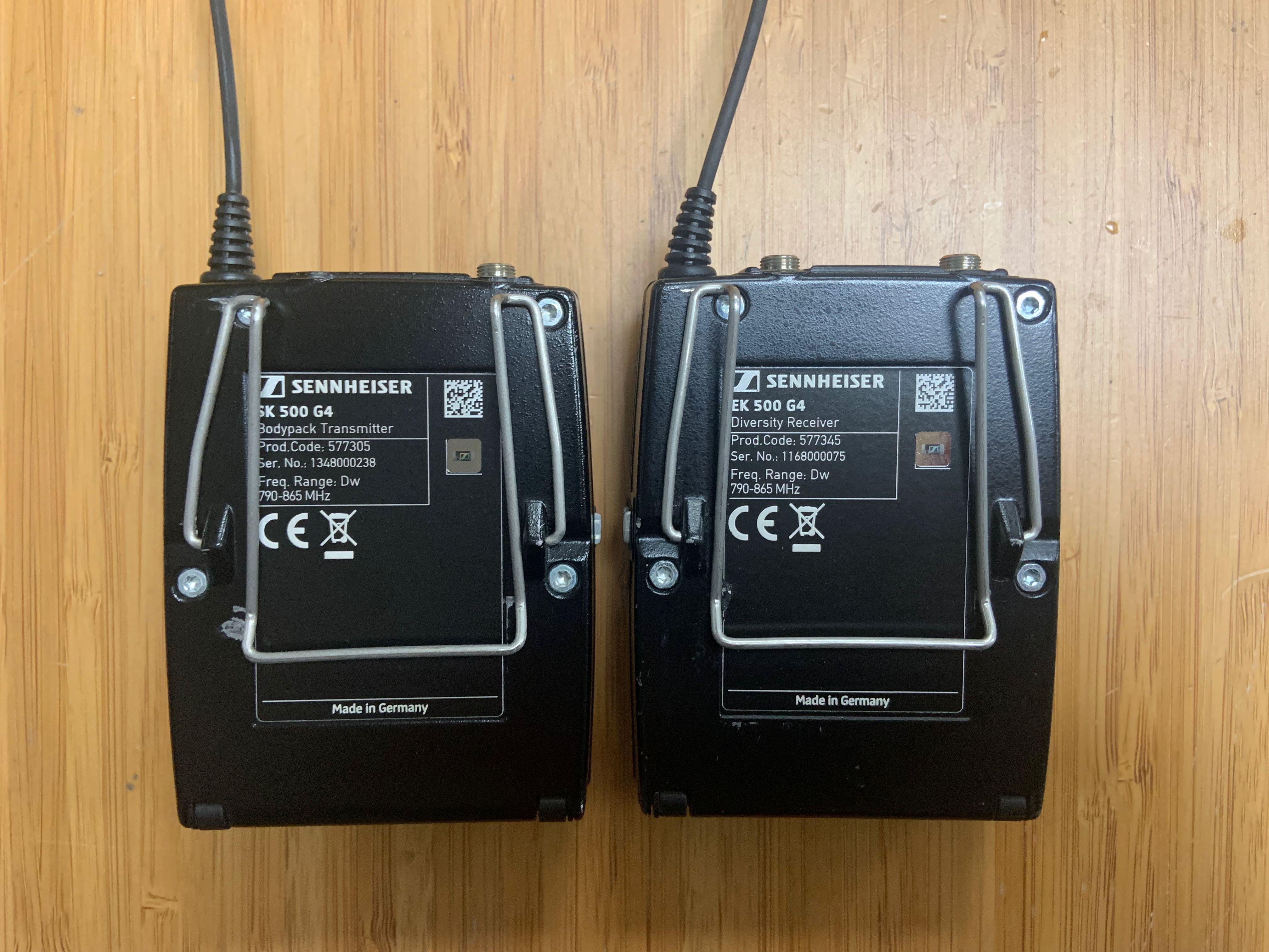 ピーク SENNHEISER EK 500 G4-JB(お取り寄せ商品・納期別途ご案内