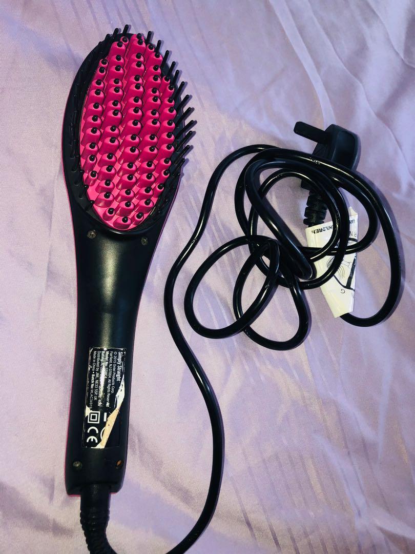 Simply Straight Hair Iron Comb As Seen On Tv Beauty Personal Care Hair on Carousell