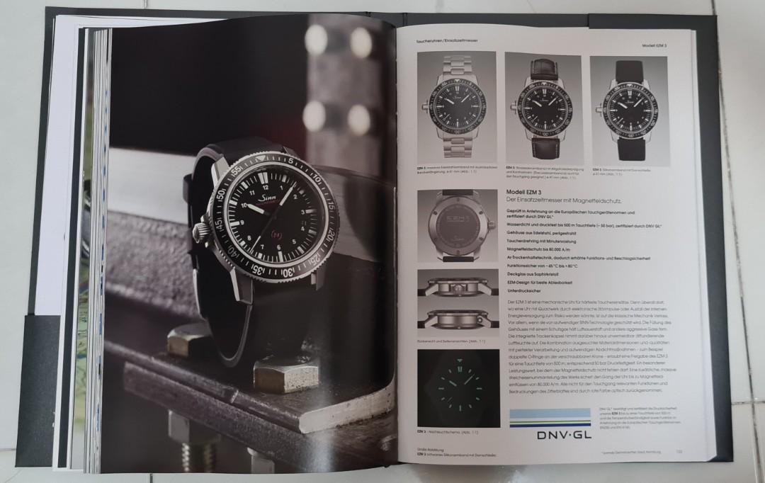 Sinn 60th anniversary catalogue (German), Luxury, Watches on Carousell