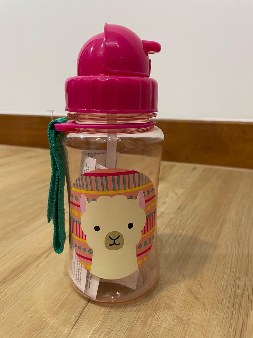 SKIP HOP - ZOO STRAW BOTTLE - 350 ML (Available in 10 Designs