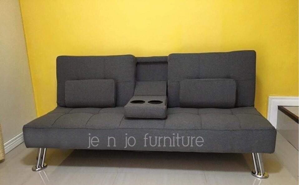 Sofa bed deals with drinks holder