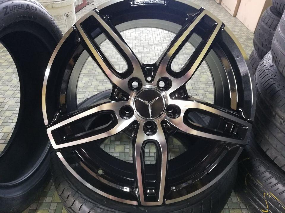 sport rim mercedes AMG 17 inch siap tayar baru17, Auto Accessories on ...
